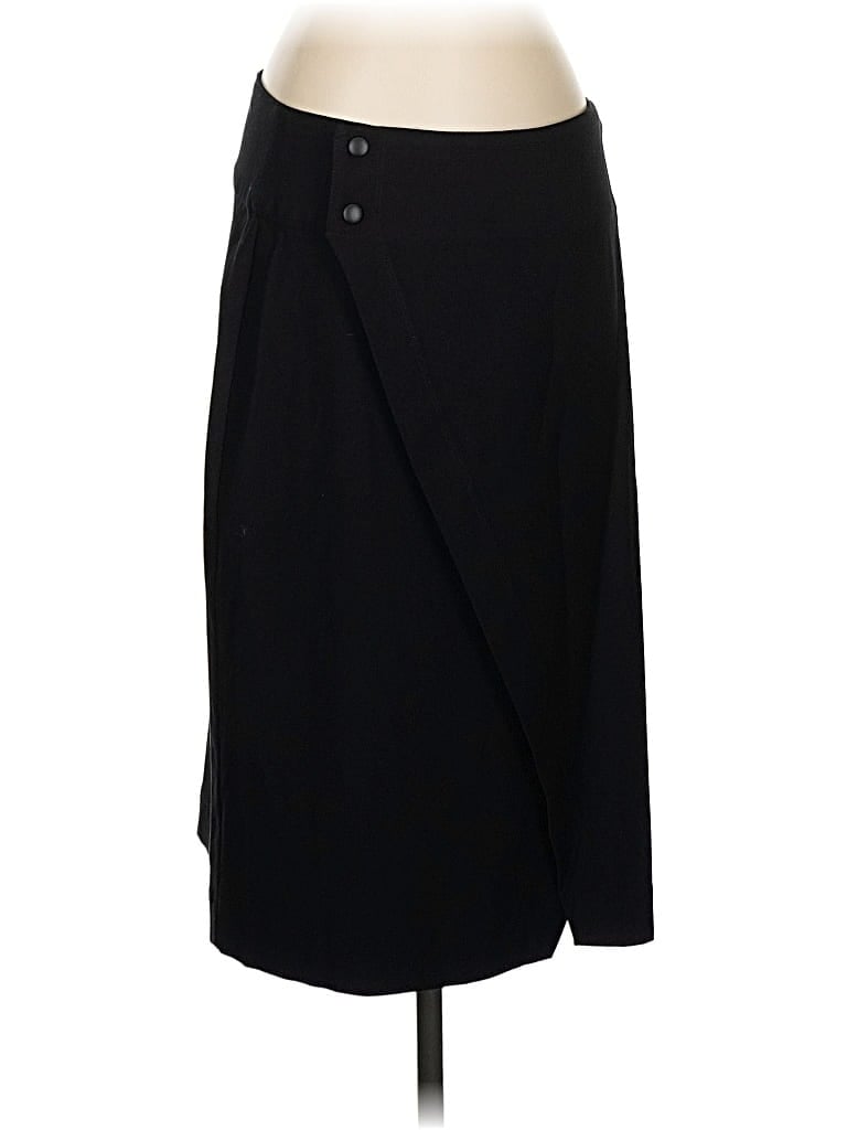 Pre-owned Eileen Fisher Formal Skirt In Black
