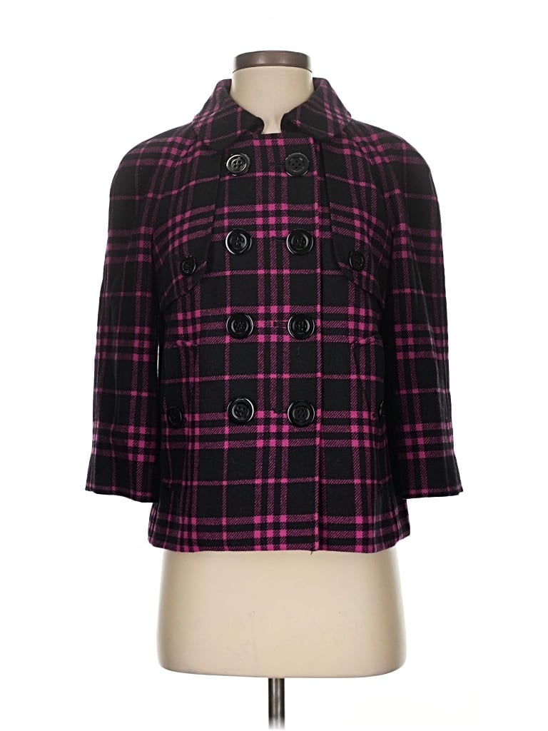 Pre-owned Carlisle Coat In Purple