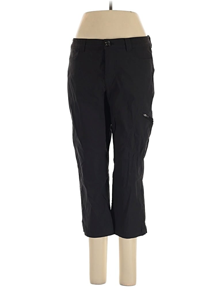 Pre-owned Eddie Bauer Casual Pants In Black