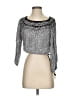 Cool Change Silver 3/4 Sleeve Blouse Size S - photo 1