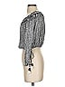 Cool Change Silver 3/4 Sleeve Blouse Size S - photo 5