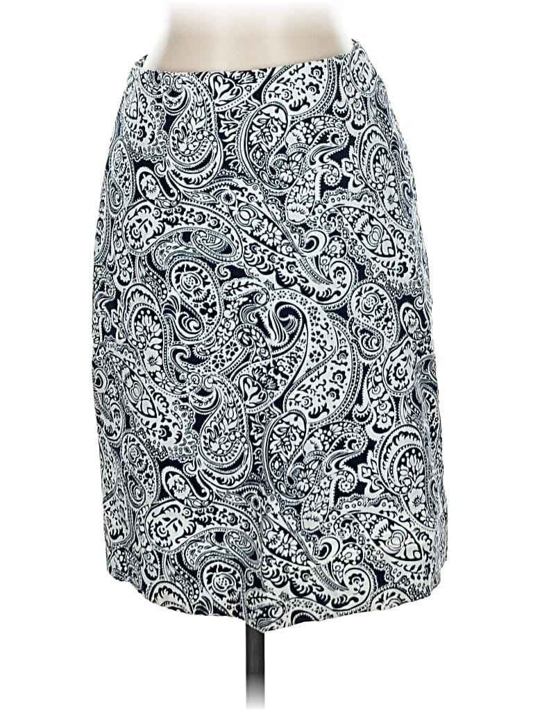 Pre-owned Talbots Casual Skirt In Gray