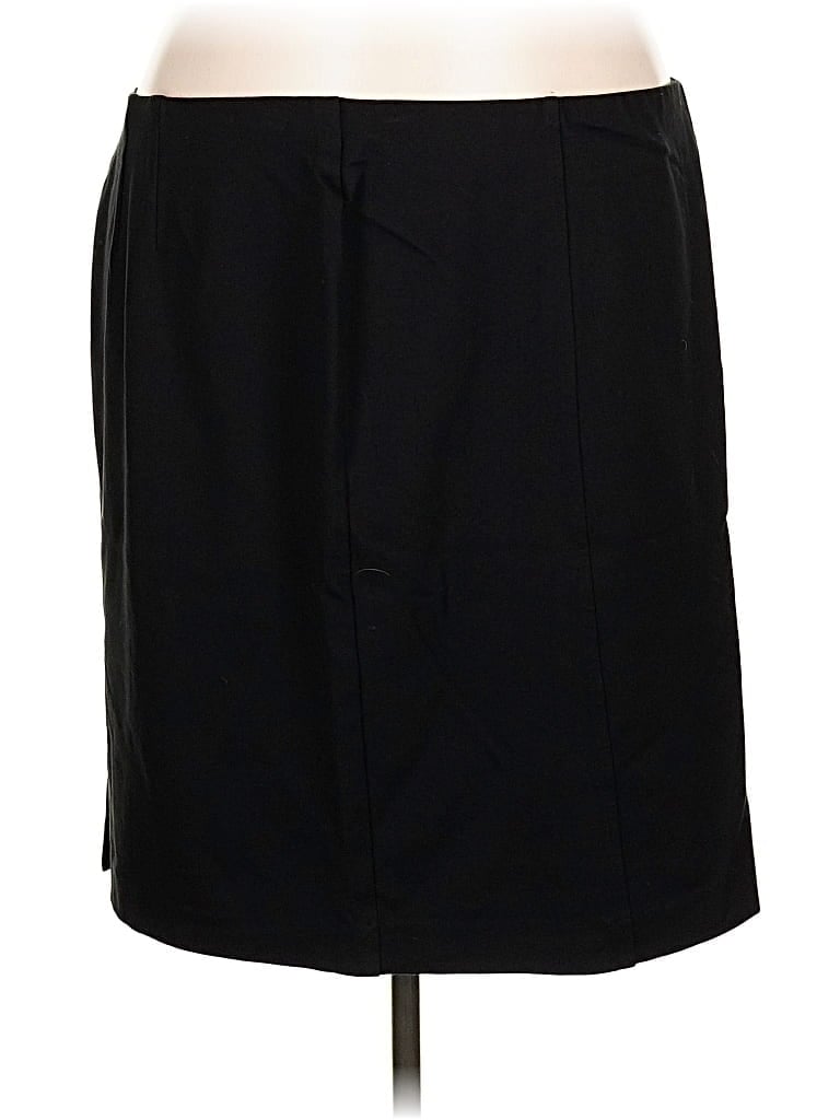 Pre-owned Lane Bryant Formal Skirt In Black