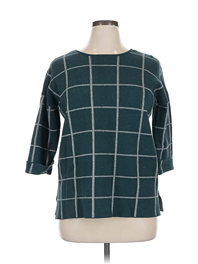 Pre-owned Tahari Pullover Sweater In Blue