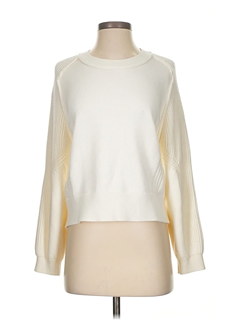 Pre-owned Pilcro Sweatshirt In White