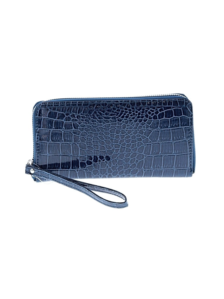 Pre-owned Assorted Brands Wristlet In Blue