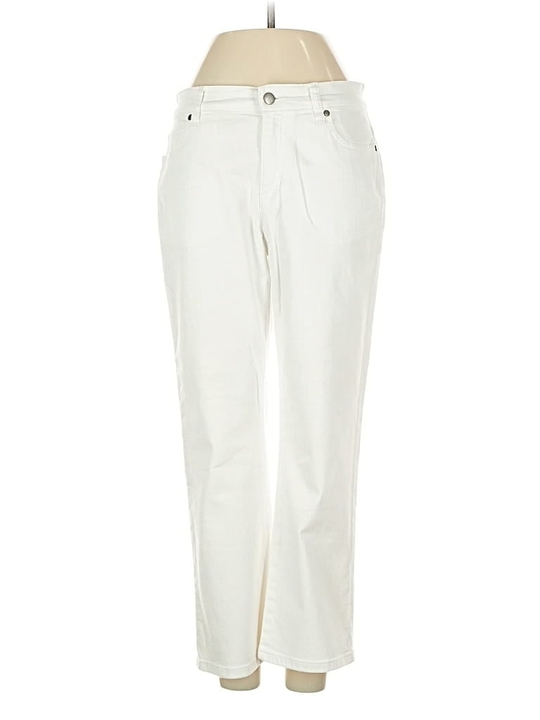 Pre-owned Eileen Fisher Jeans In White