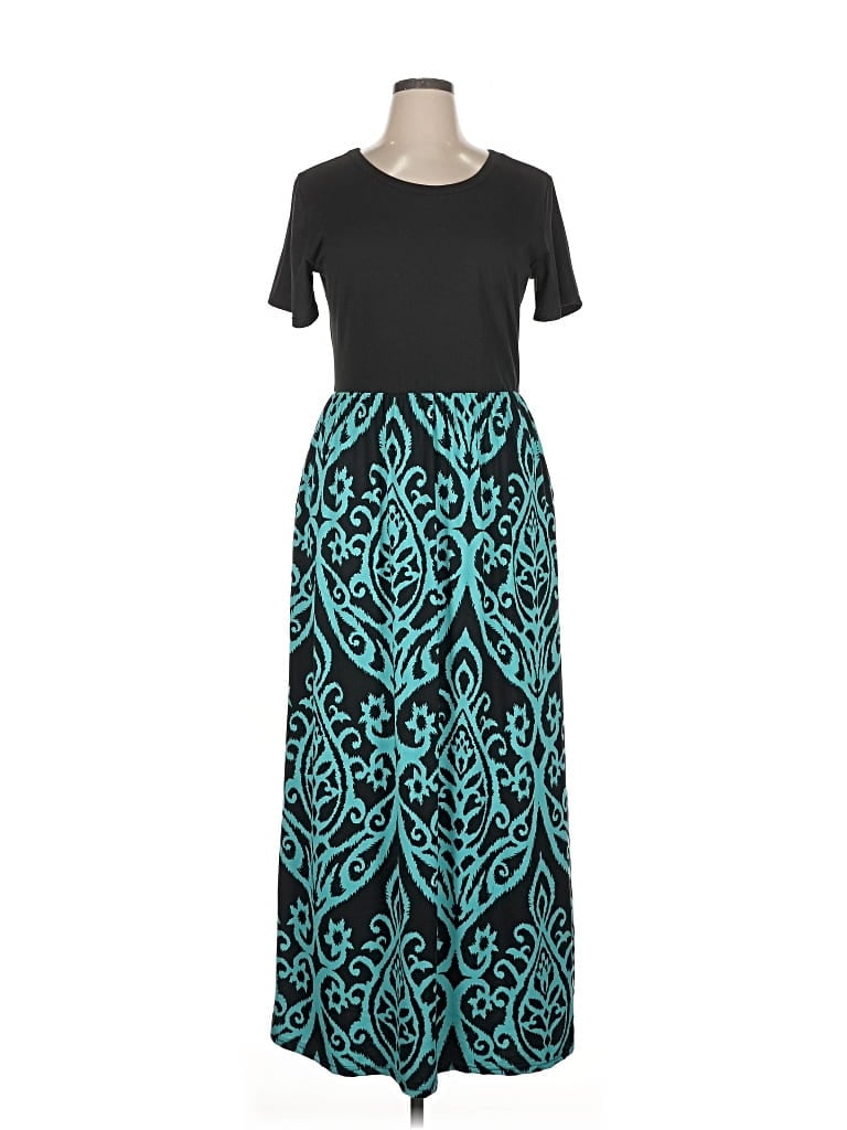 Pre-owned Unbranded Casual Dress In Blue