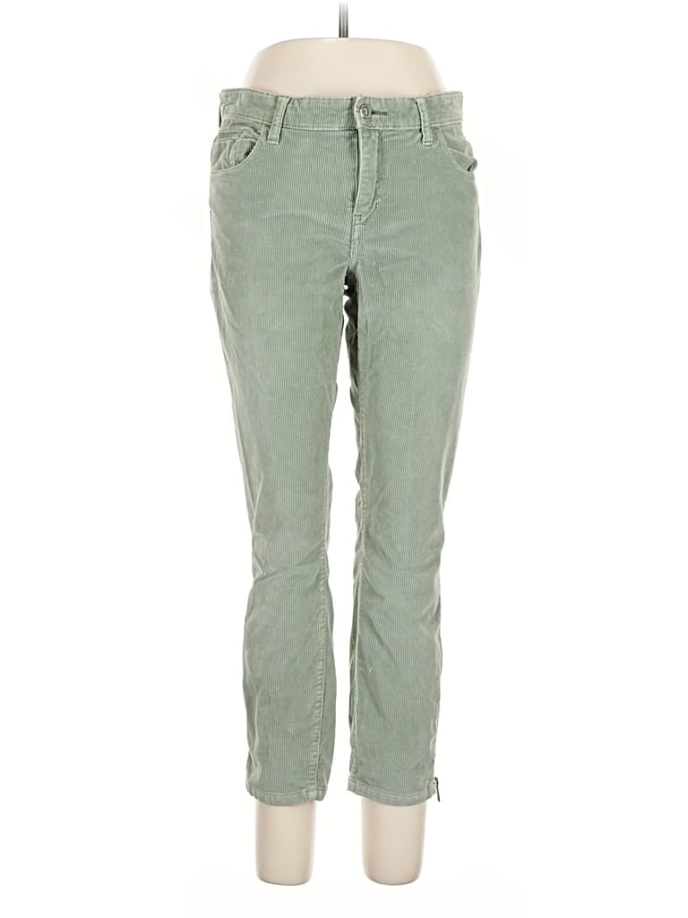 Pre-owned Pilcro And The Letterpress Cord Pant In Green