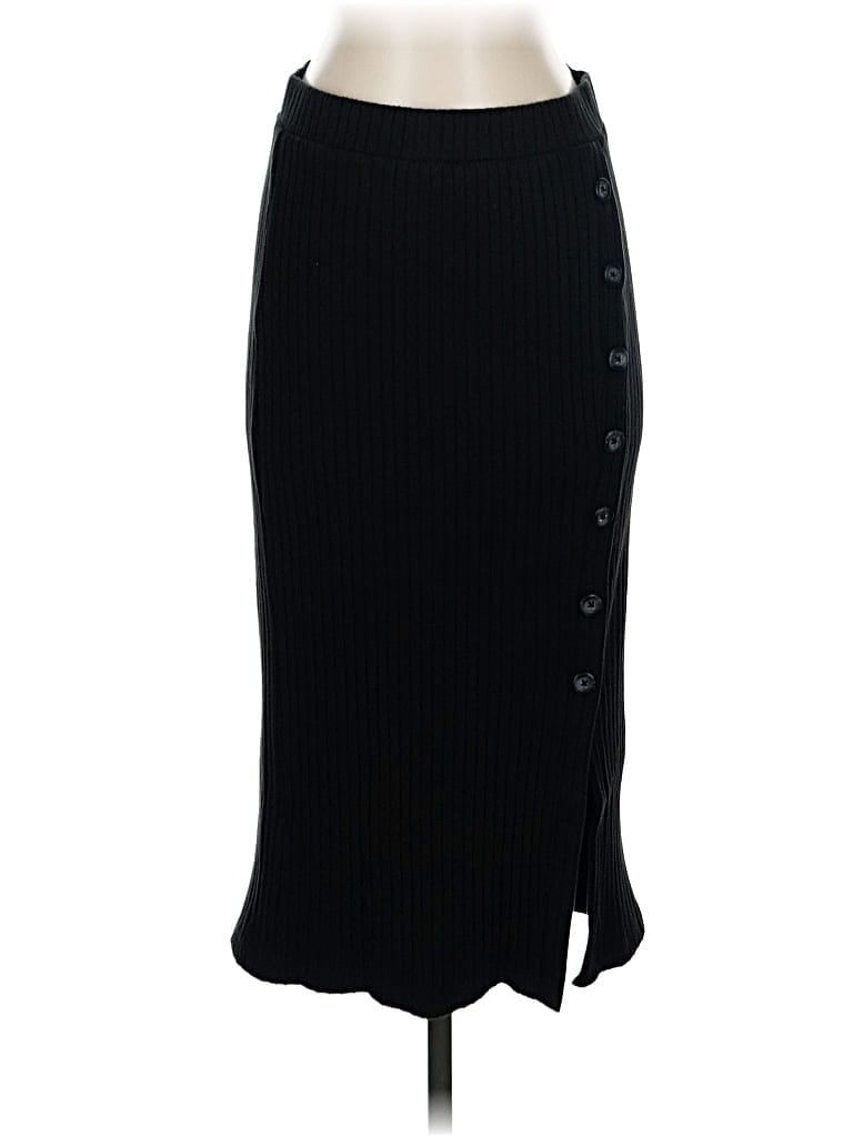 Pre-owned Time And Tru Casual Skirt In Black
