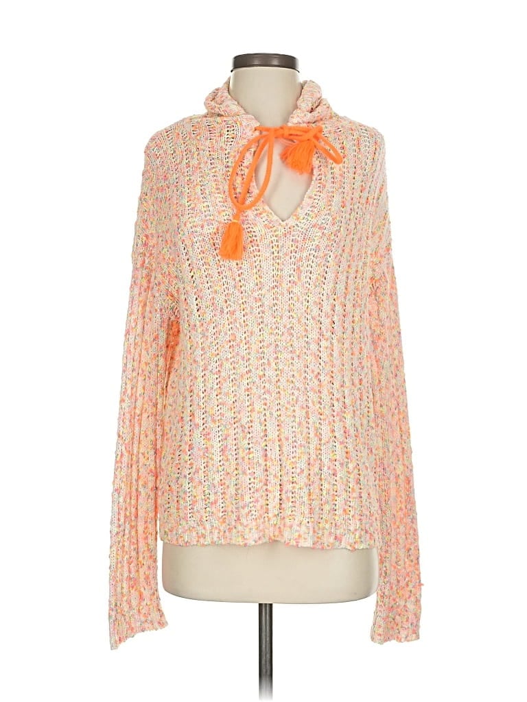 Pre-owned Lisa Todd Pullover Sweater In Orange