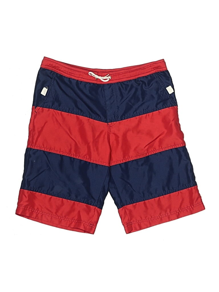 Pre-owned Hanna Andersson Kids' Board Shorts In Red