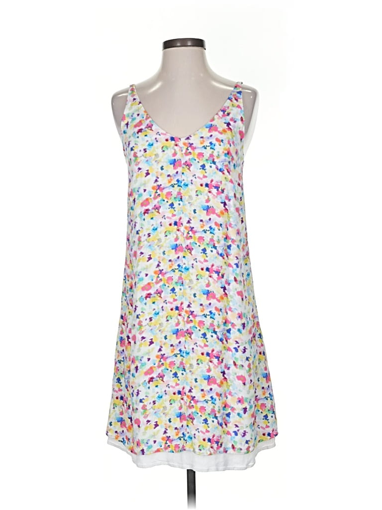 Pre-owned Cabi Casual Dress In White