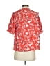 MELLODAY 100% Polyester Red Short Sleeve Blouse Size S - photo 2