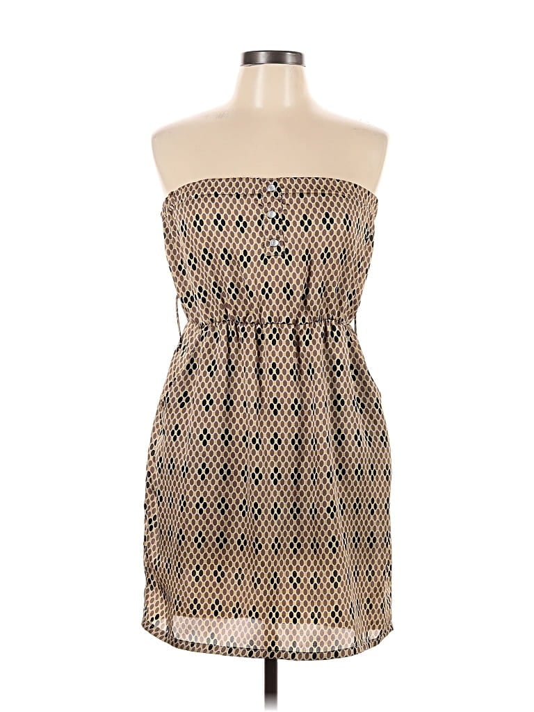 Pre-owned Peppermint Cocktail Dress In Brown