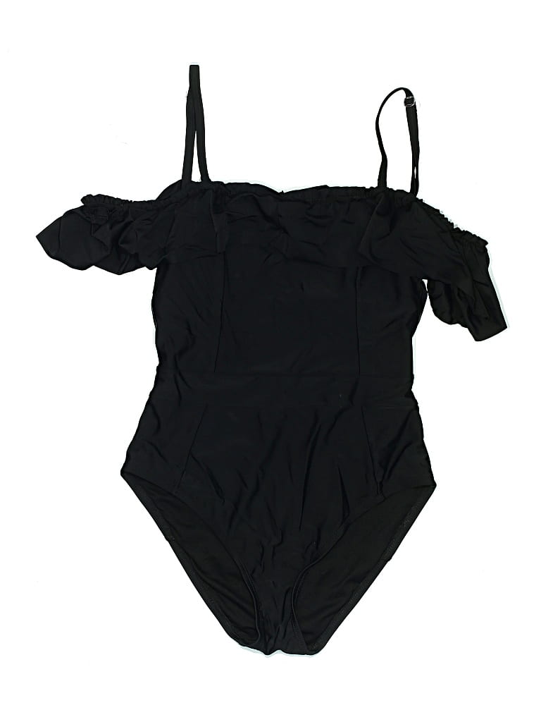 Pre-owned Bleu Rod Beattie One Piece Swimsuit In Black