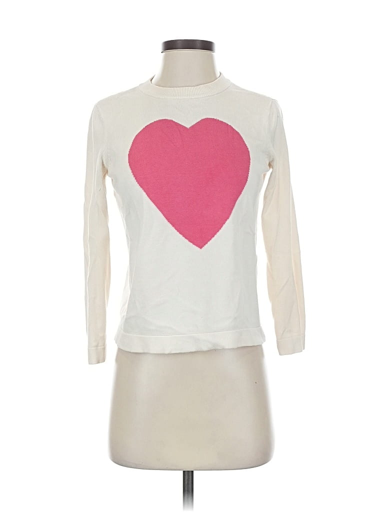 Pre-owned Jones New York Sweatshirt In White