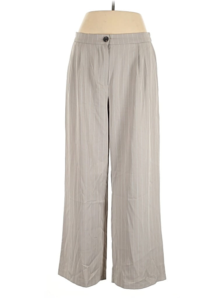 Pre-owned Noisy May Casual Pants In Gray