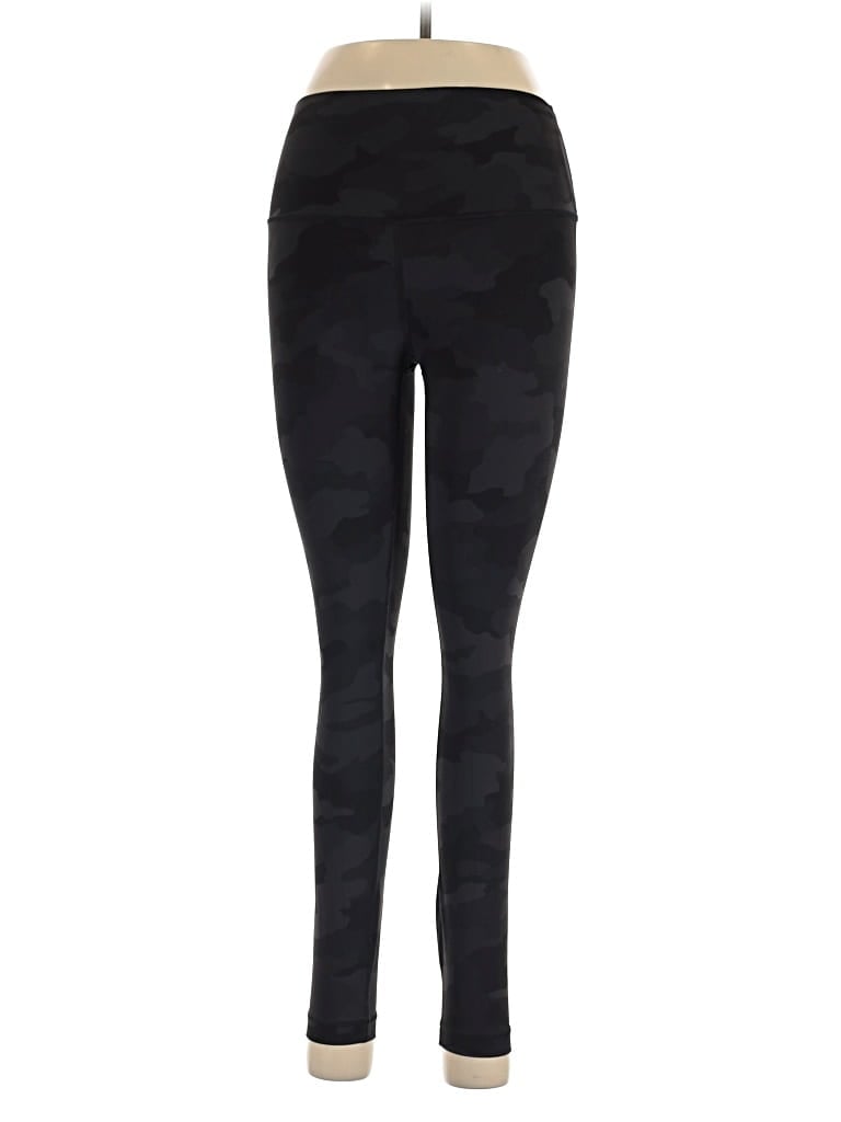 Pre-owned Lululemon Athletica Active Pants In Black