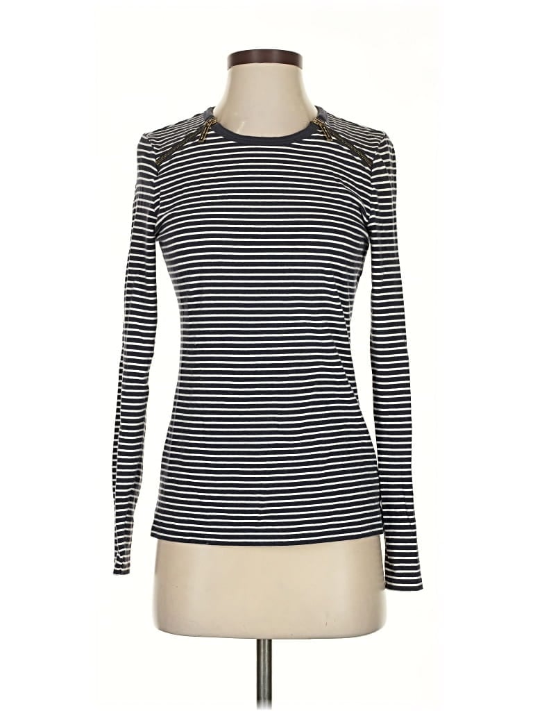 Pre-owned Michael Michael Kors Long Sleeve T-shirt In Black