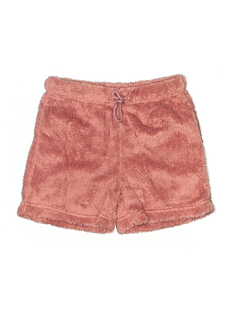 Pre-owned Unbranded Shorts In Burgundy