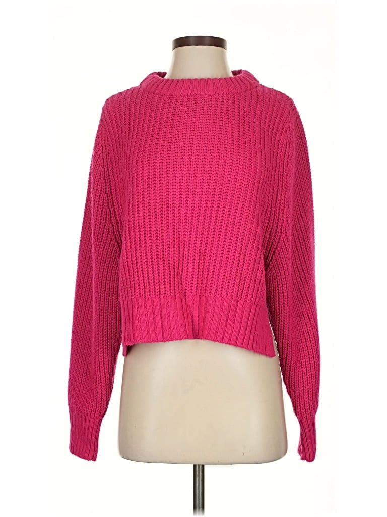 Pre-owned Topshop Pullover Sweater In Pink