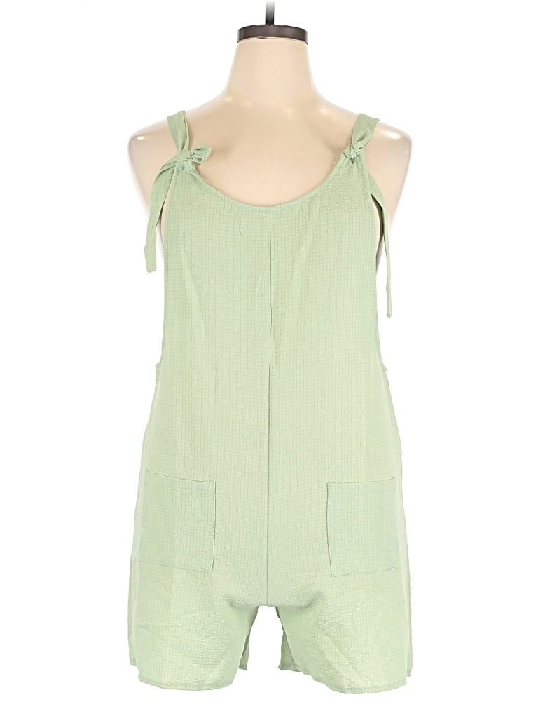 Pre-owned Unbranded Romper In Green