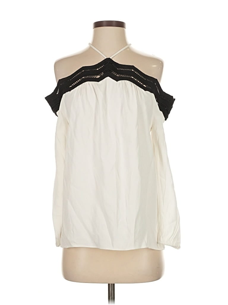 Pre-owned Ramy Brook Sleeveless Blouse In White