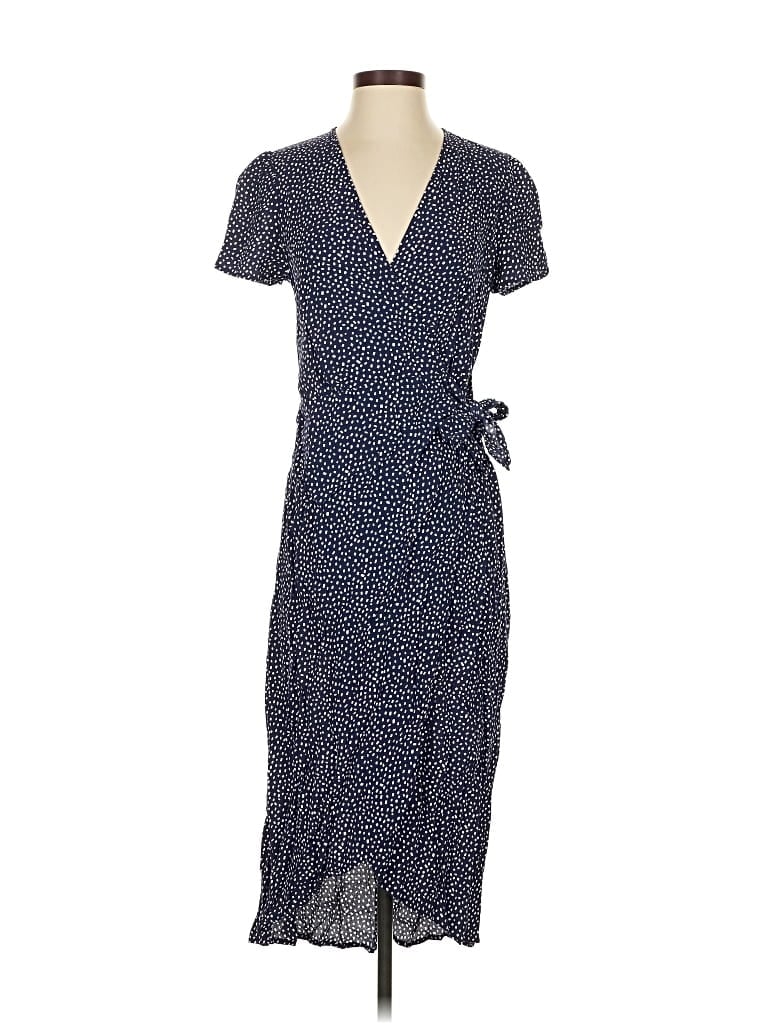 Pre-owned Express Casual Dress In Blue