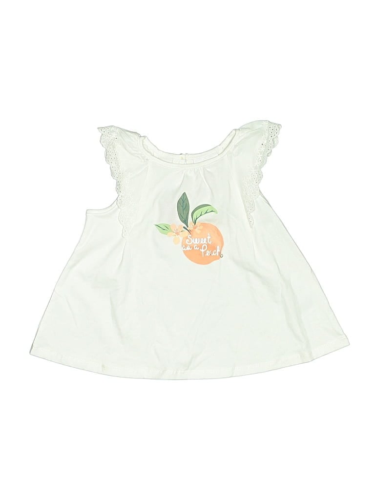 Pre-owned Tommy Bahama Kids' Sleeveless Blouse In White
