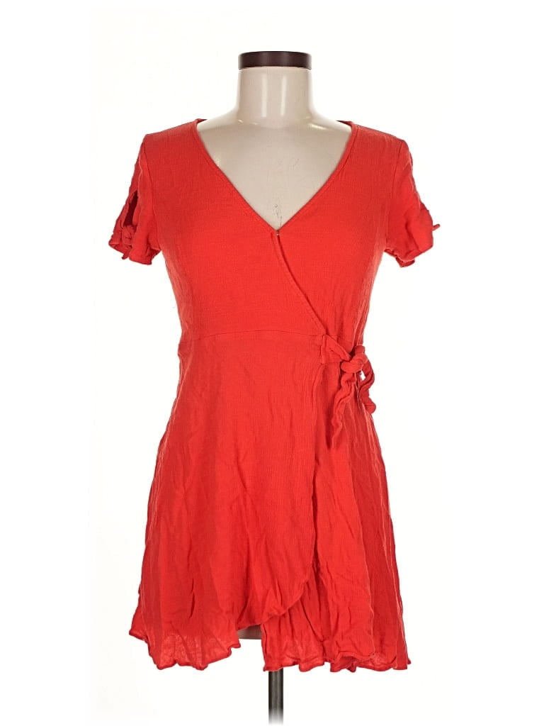 Pre-owned Lulus Casual Dress In Red
