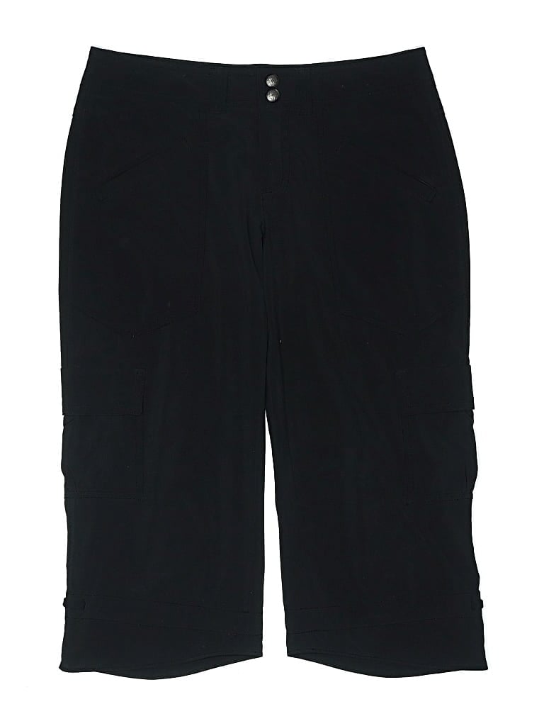 Pre-owned Athleta Cargo Pants In Black