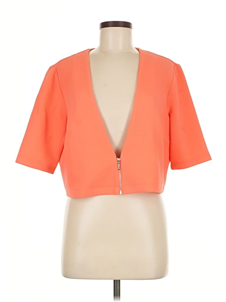Pre-owned Perceptions Vest In Orange