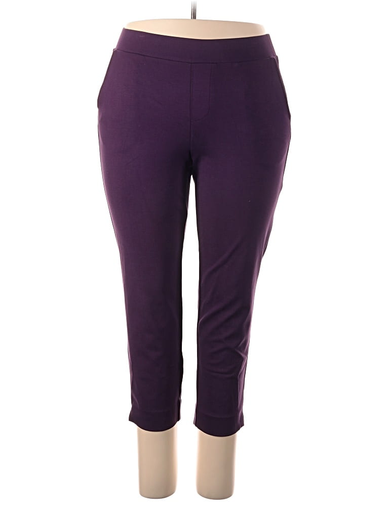 Pre-owned Torrid Active Pants In Purple
