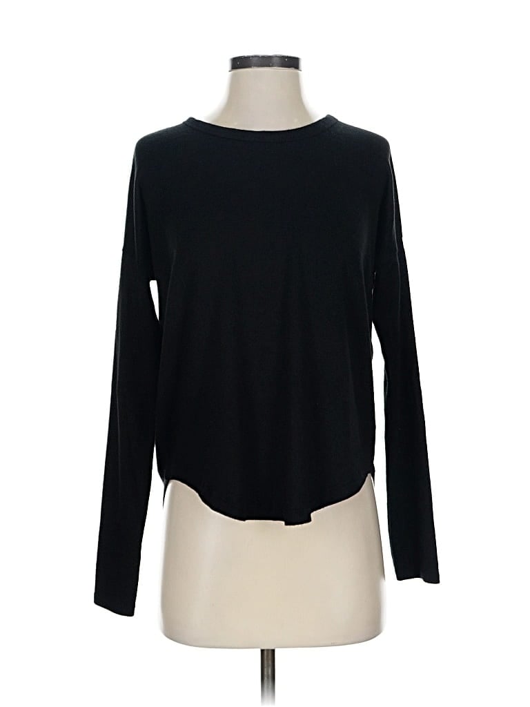 Pre-owned Rag & Bone Long Sleeve T-shirt In Black