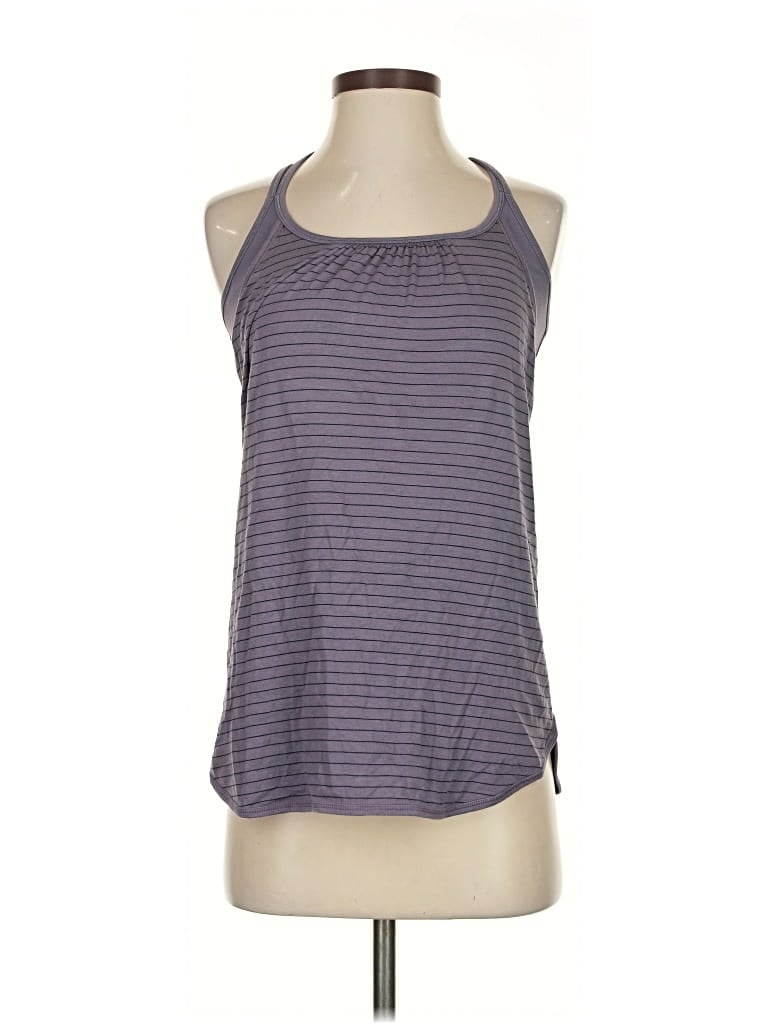 Pre-owned Calia By Carrie Underwood Sleeveless Top Gray Halter Neckline Tops