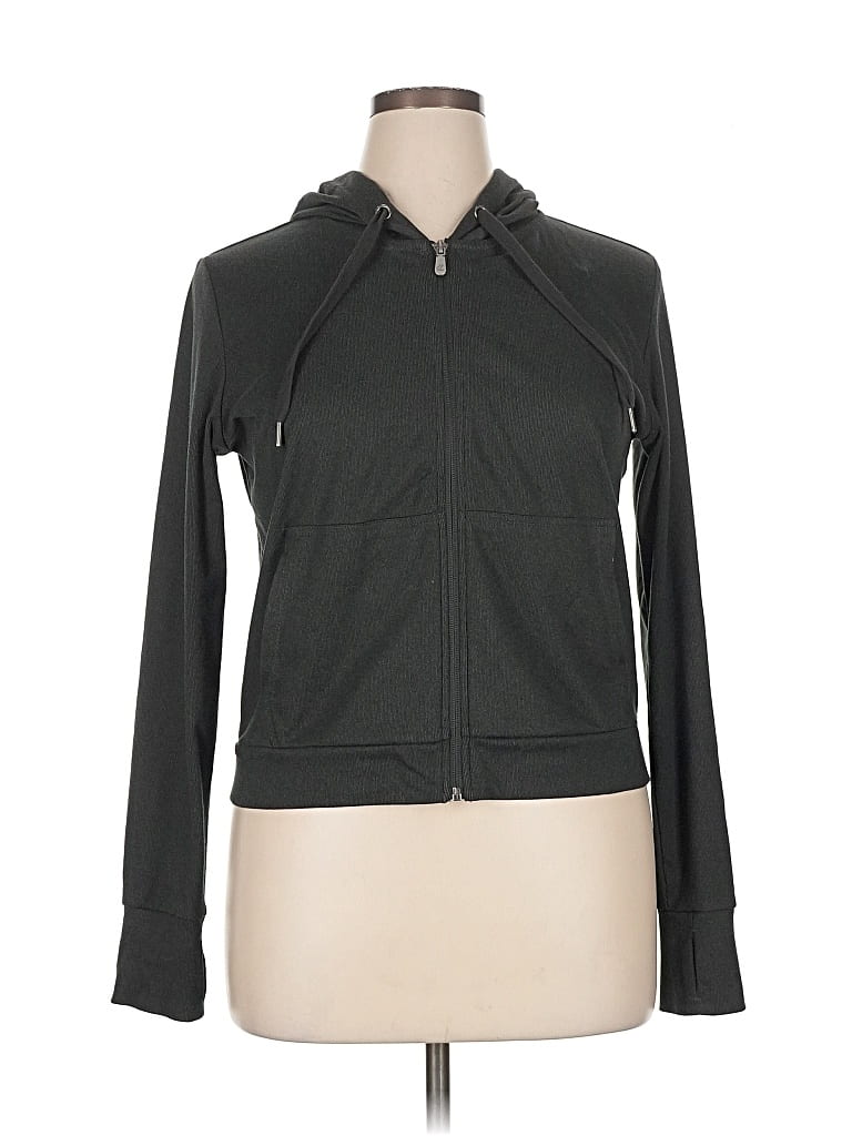 Pre-owned Kyodan Zip Up Hoodie In Black