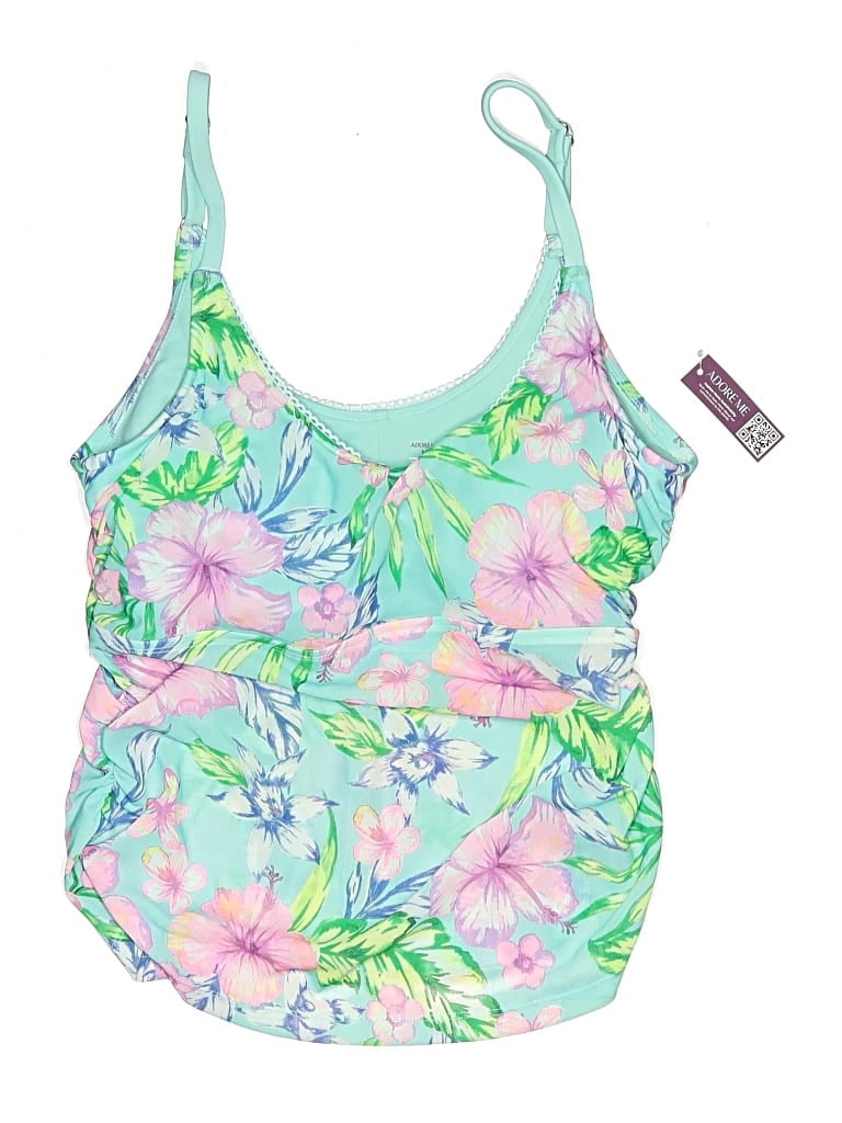 Pre-owned Adore Me One Piece Swimsuit In Green