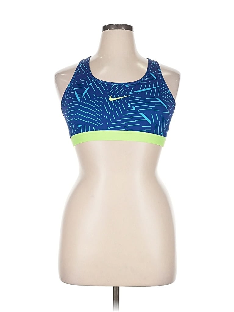 Pre-owned Nike Sports Bra In Blue