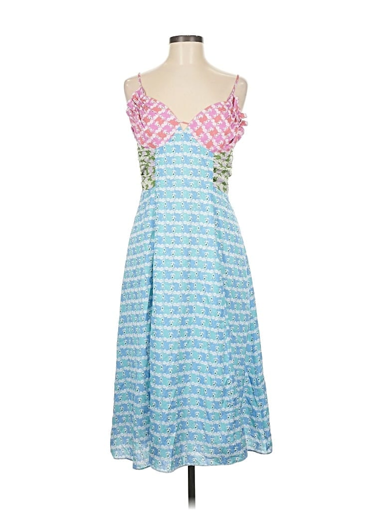 Pre-owned English Factory Cocktail Dress In Blue