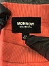 Monrow 100% Cotton Orange Cardigan Size XS - photo 6