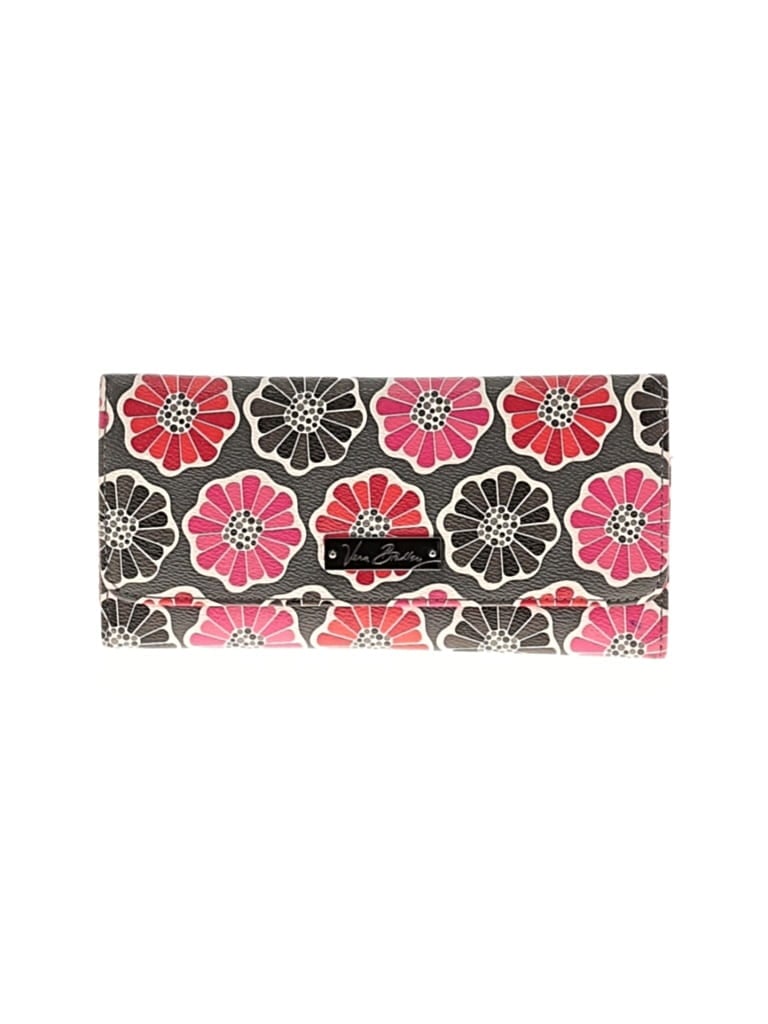 Pre-owned Vera Bradley Leather Wallet In Gray