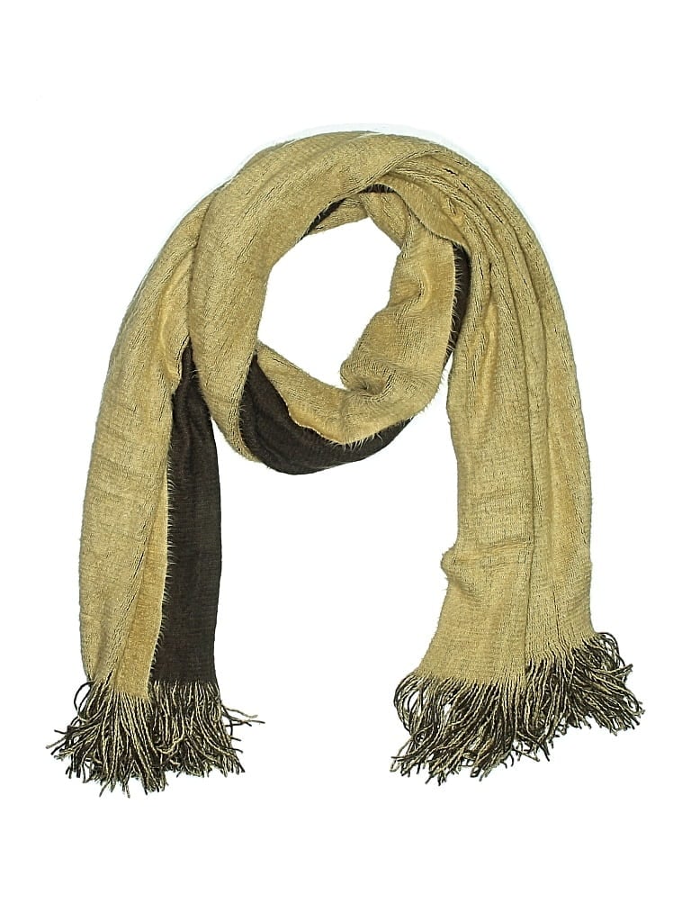 Pre-owned Unbranded Scarf In Brown