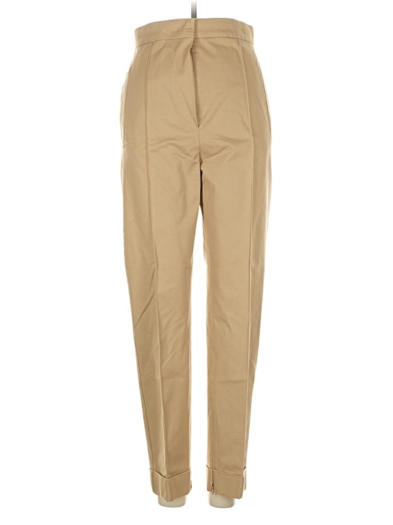 Pre-owned Max Mara Khaki Pant In Brown