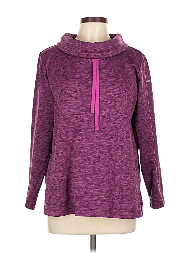 Pre-owned Columbia Sweatshirt In Purple