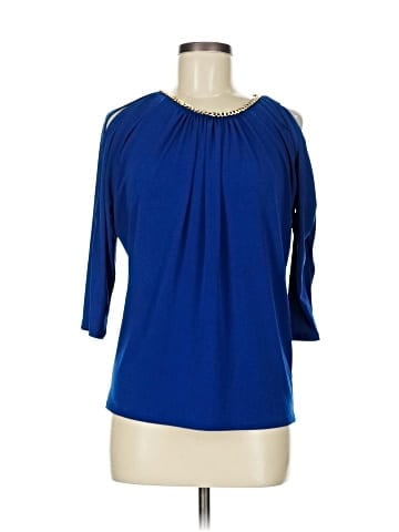 Carmen Carmen Marc Valvo 3/4 Sleeve Blouse (view 1)