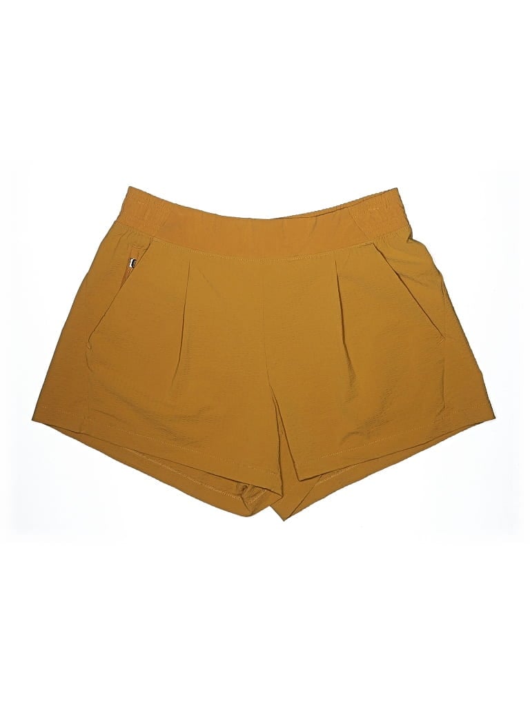 Pre-owned Athleta Shorts In Gold