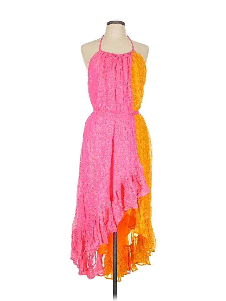 Pre-owned Sundress Cocktail Dress In Pink