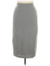 Michele 100% Polyester Solid Gray Casual Skirt Size 14 - photo 1