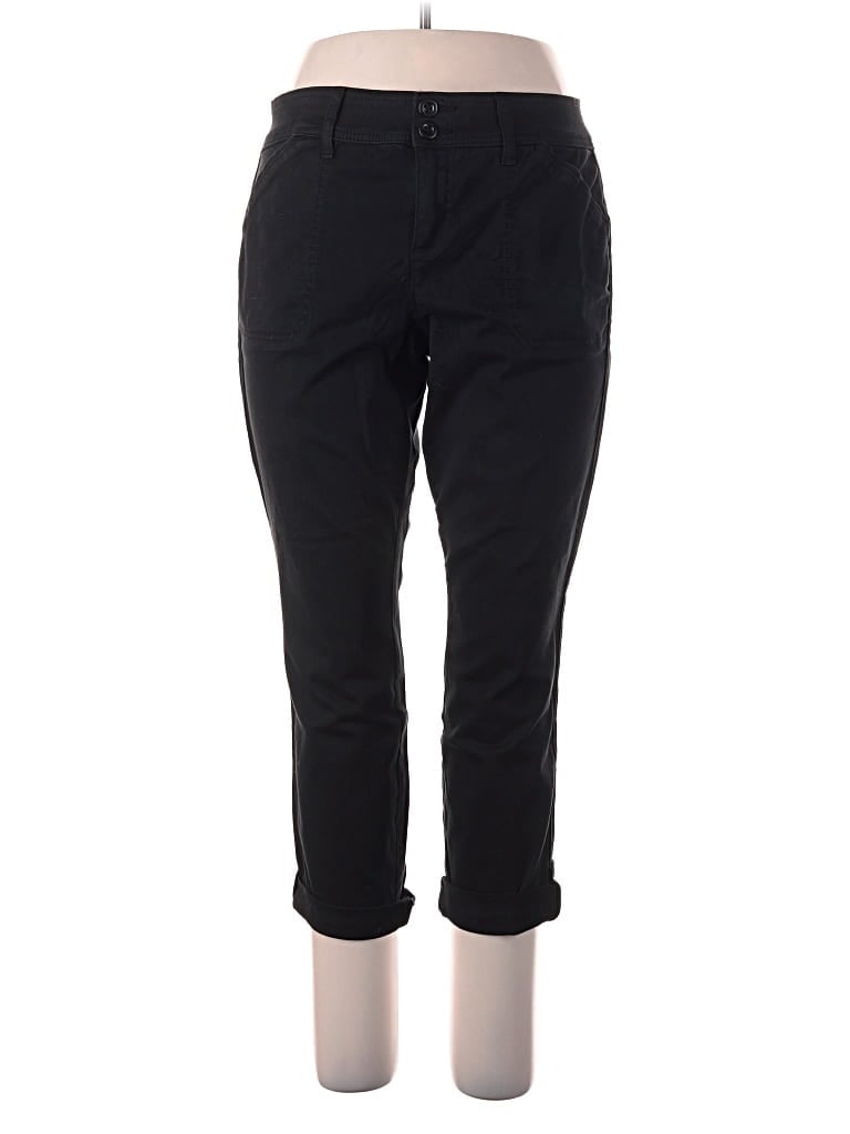 Pre-owned Torrid Casual Pants In Black